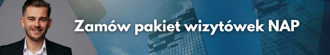 Zamów pakiet wizytówek NAP