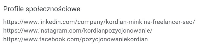 Pozycjonowanie lokalne - co to jest? 25 profile społecznościowe