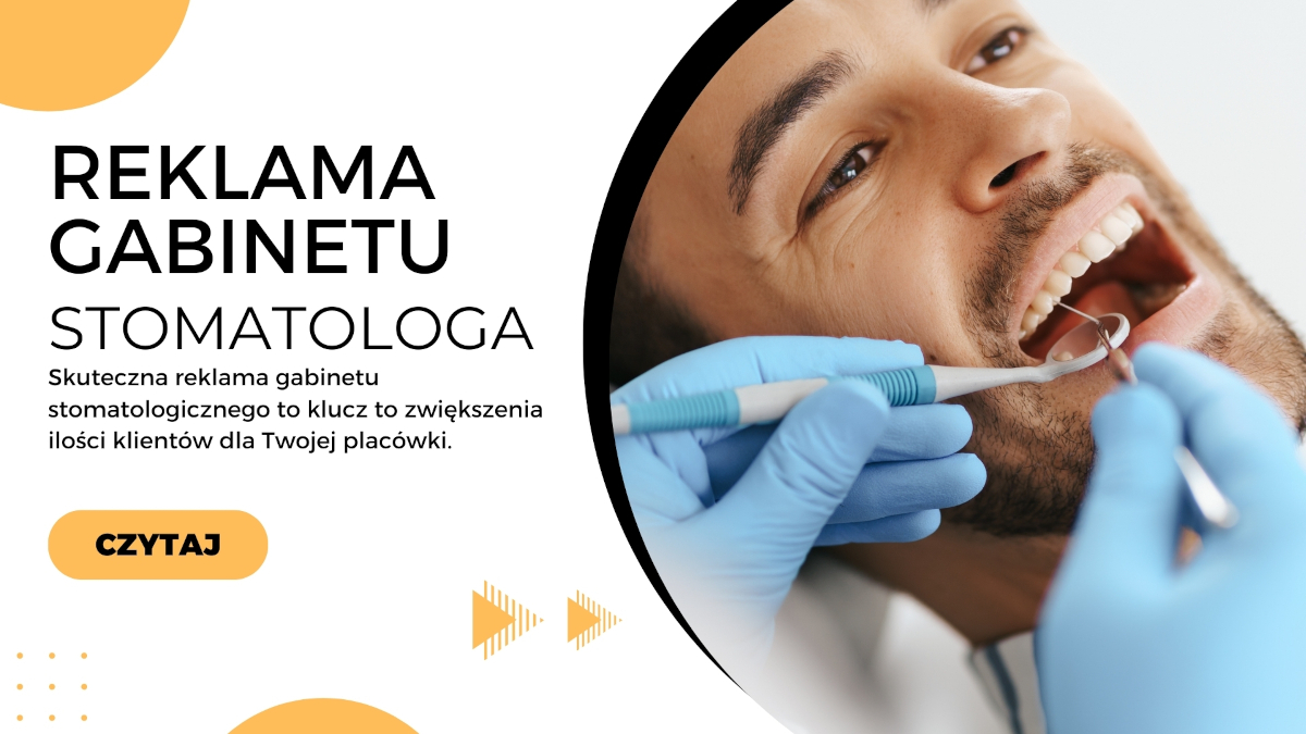 Reklama gabinetu stomatologicznego